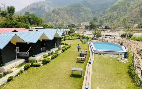 Ganga beach side camps